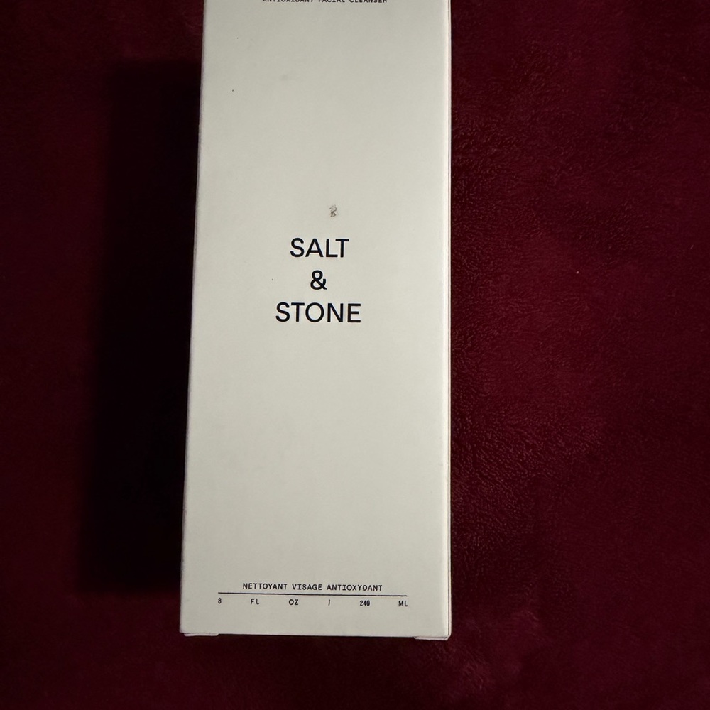 Salt & Stone Antioxidant Face Cleanser
